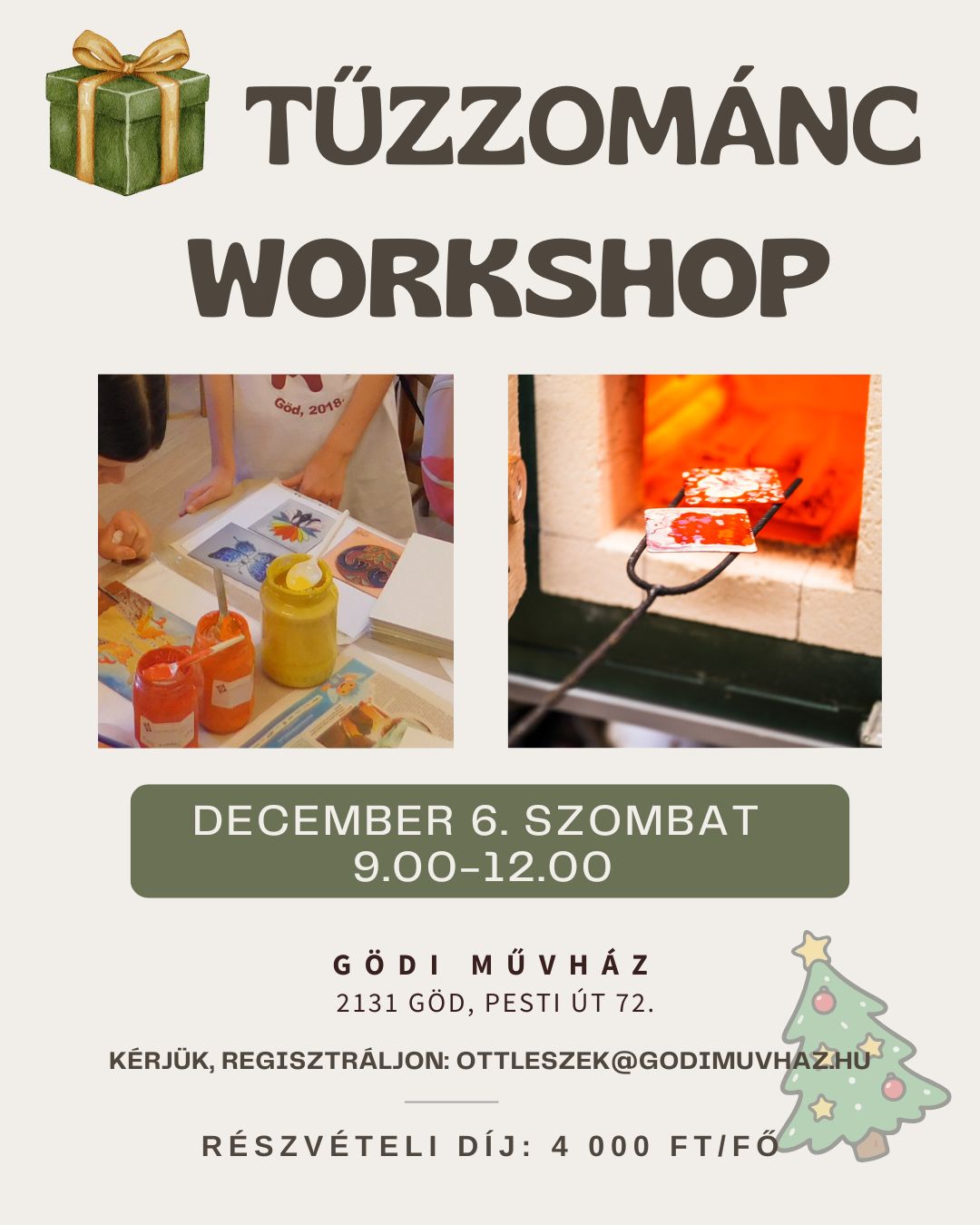 tűzzománc workshop