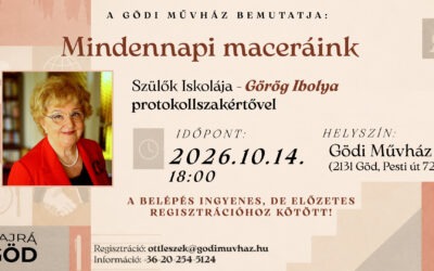 Szülők iskolája október 14. 18.00