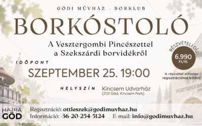 Bor klub szeptember 25. 18.30